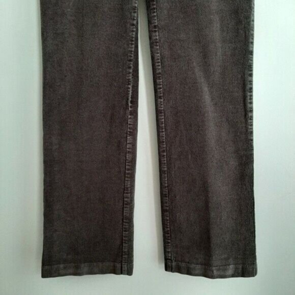 NORTHERN REFLECTIONS Essential Slim Corduroy Pants Grey Sz 12 - Picture 6 of 11